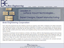 Tablet Screenshot of breeeng.com